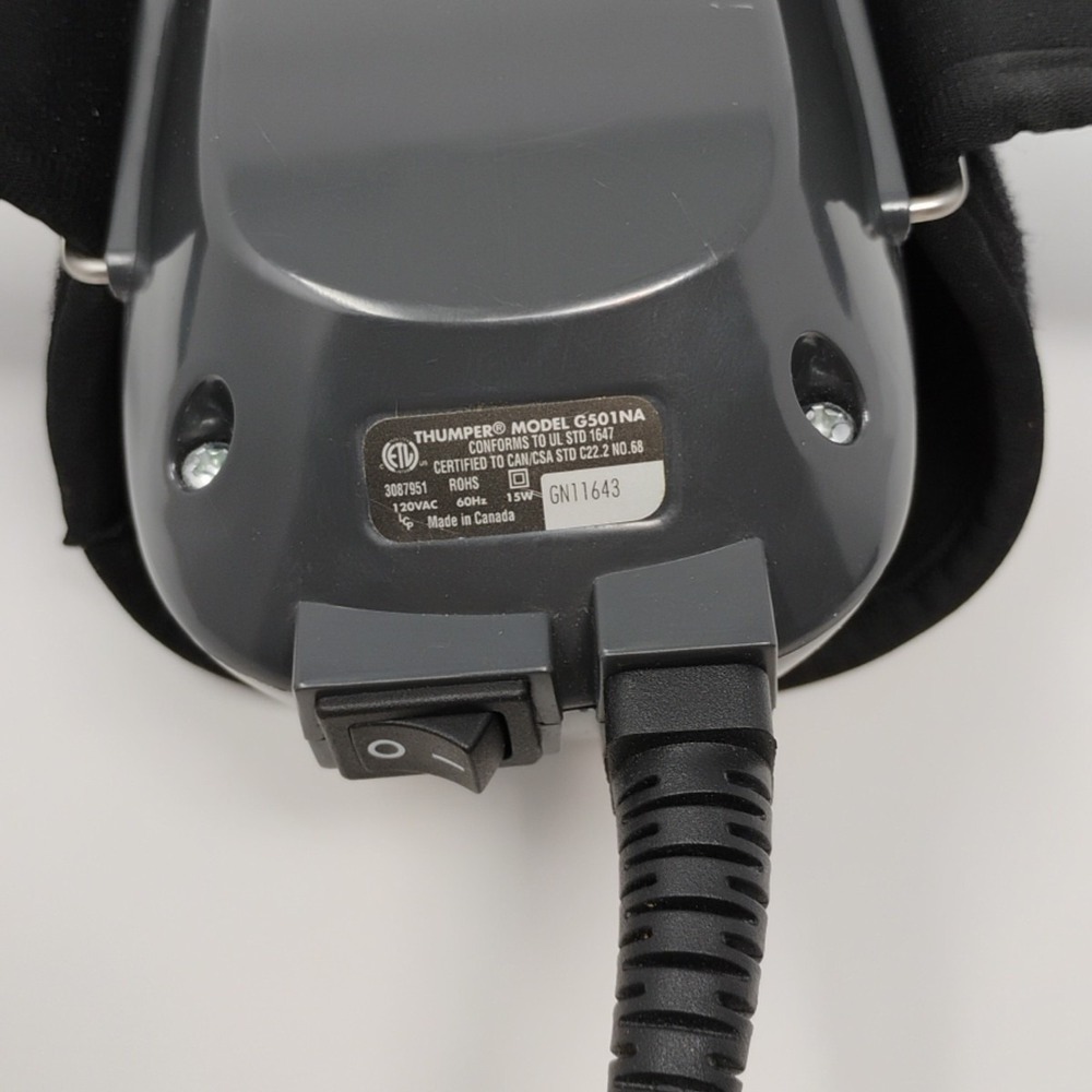 Thumper Massager Model G501NA Single Sphere VMTX Handheld - Power Tested, Works - Picture 3 of 9